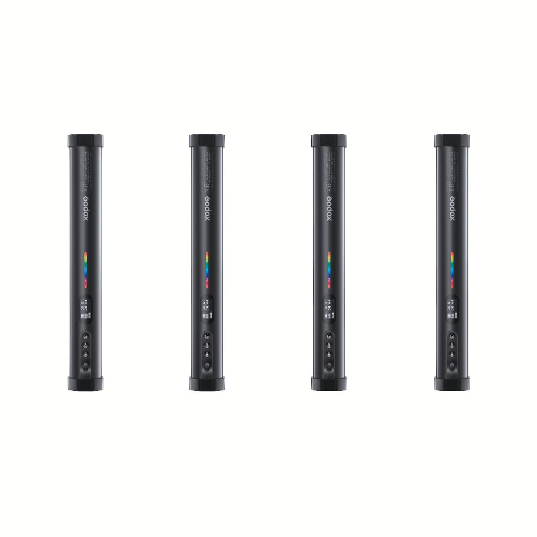 Godox TL30 RGB LED Tube Light 4-Light Kit - 1